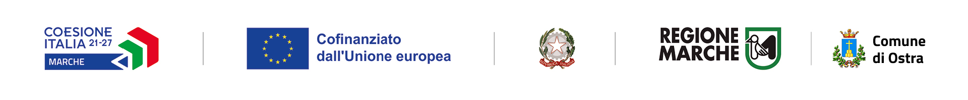Ostra 4.0: Presente Digitale per un Futuro Connesso - Questo intervento è stato realizzato con il contributo dell’Unione europea Bando POR FESR Marche 2021-2027 - Asse 1 - Azione 1.2.2 - Int. 1.2.2.2 Bando per “Servizi digitali integrati”